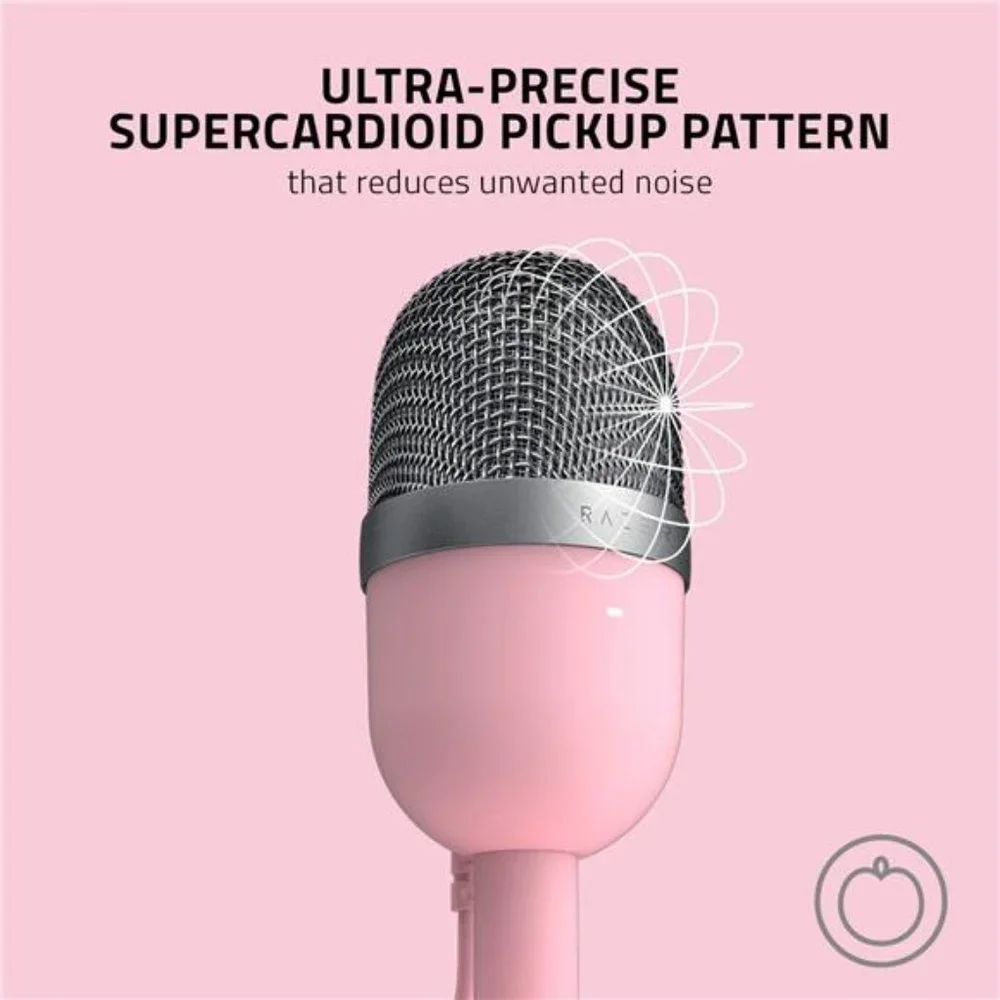 Seiren Mini USB Condenser Microphone:for Streaming and Gaming on PC-Professional